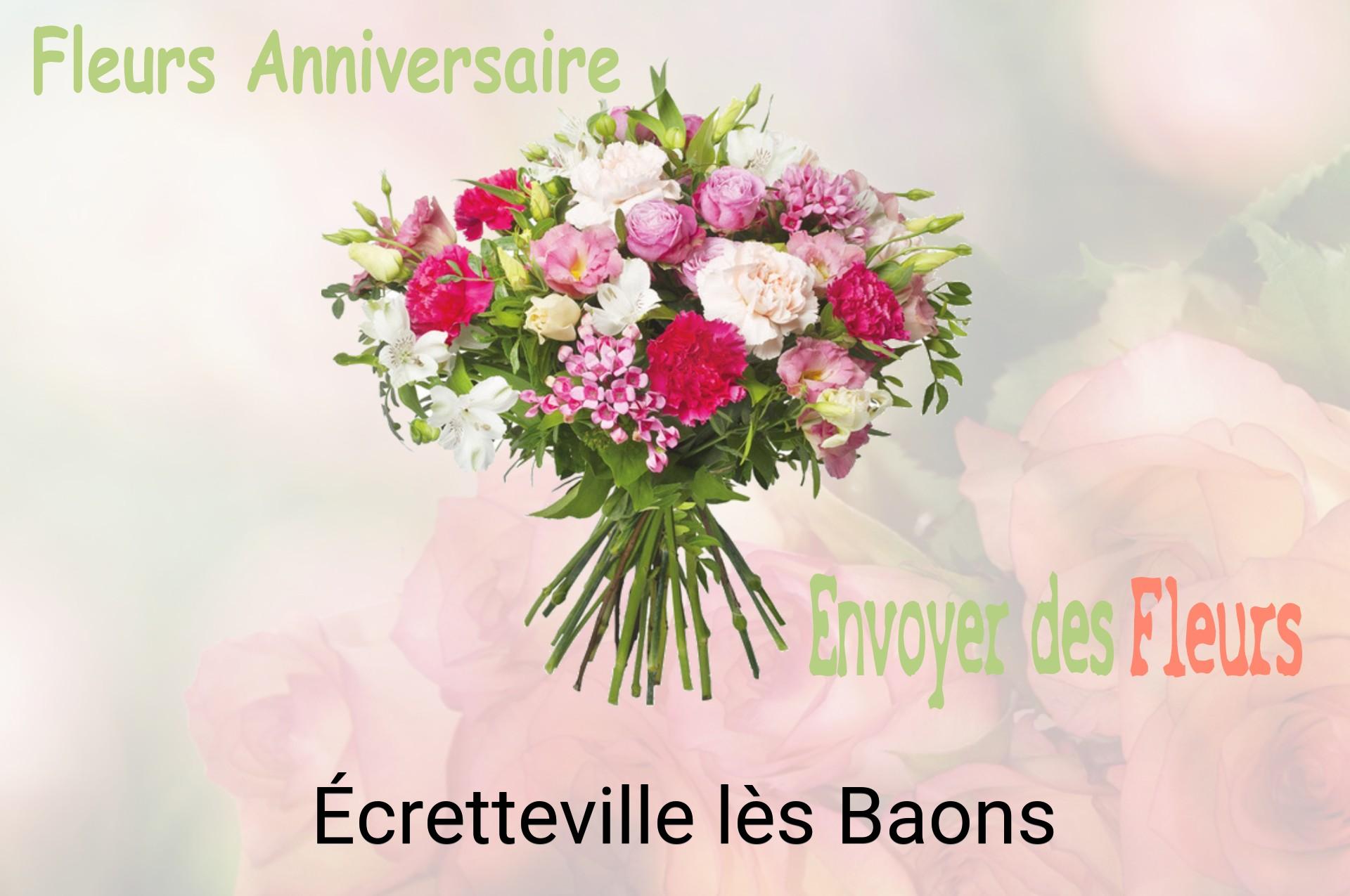 Bouquet de fleurs d’anniversaire livré à Écretteville-lès-Baons