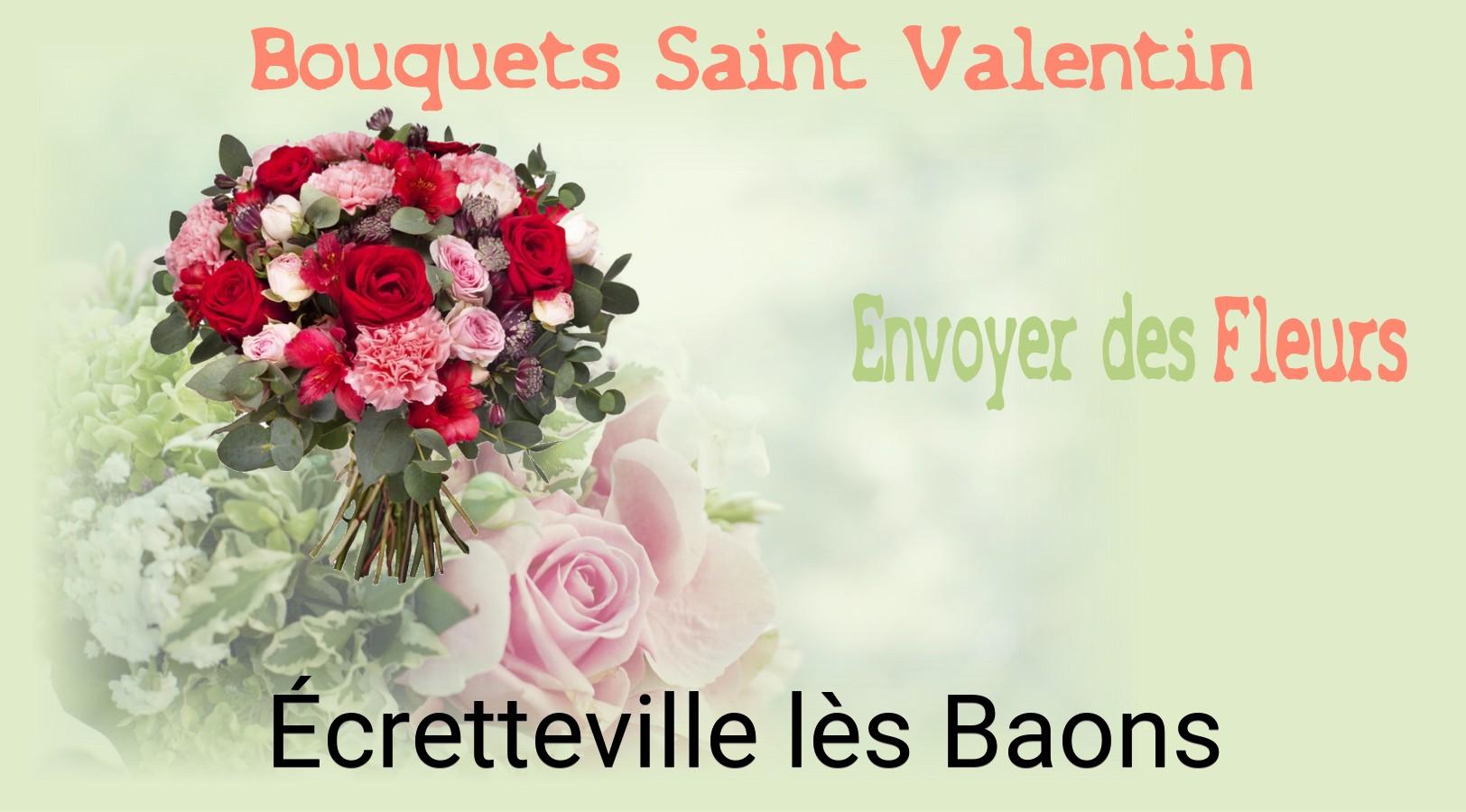 Roses de Saint-Valentin livrées à Écretteville-lès-Baons